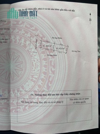 82m2 đường 7,5m Đa Phúc, Dương Kinh, Hải Phòng. Giá 8xx triệu