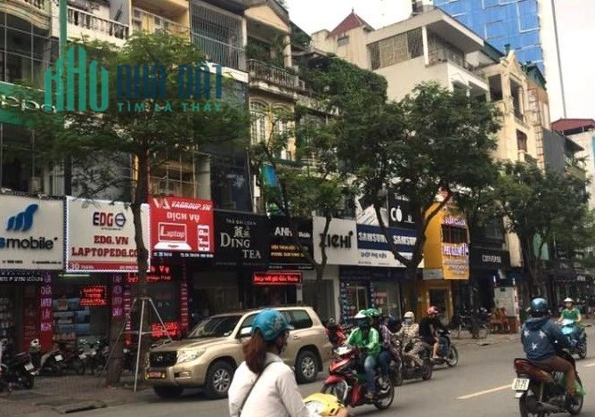 Cho thuê nhà mặt phố Thái Hà, Đống Đa 85m2, 5 tầng, MT 5m