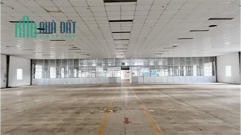 Nhà Xưởng sản Xuất, Gia công May Mặc. cho thuê lẻ hoặc toàn bộ. Gần KCN Bầu Xéo, đường cont