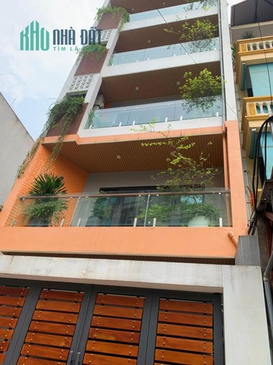Nhà  Quan Hoa, Cầu Giấy, THANG MÁY, PHÂN LÔ VỈA HÈ, đường 2 ô tô  tránh, 102m2x6 tầng, 20 tỷ