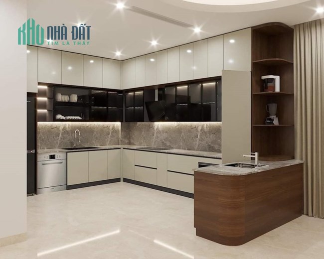 Nhà  Quan Hoa, Cầu Giấy, THANG MÁY, PHÂN LÔ VỈA HÈ, đường 2 ô tô  tránh, 102m2x6 tầng, 20 tỷ