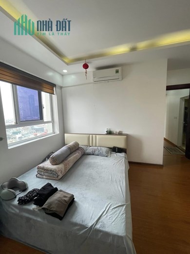 Cho thuê chung cư Khu đô thị Nam Cường. 100m, 3 phòng ngủ. Căn góc. Điều hòa, nóng lạnh. Chỉ 11