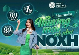 Chỉ Với 99 Triệu Sở Hữu Ngay Căn Hộ Legacy Prime TP Thuận An Bình Dương