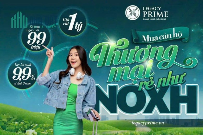 Chỉ Với 99 Triệu Sở Hữu Ngay Căn Hộ Legacy Prime TP Thuận An Bình Dương