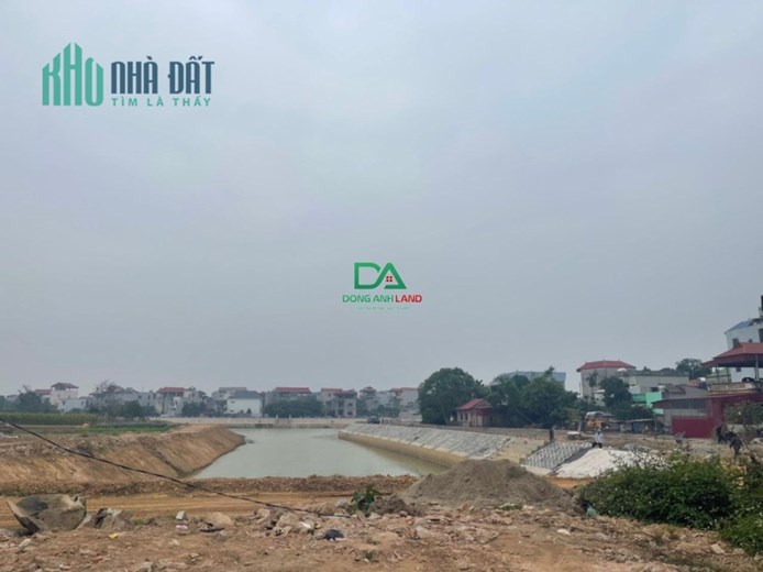 Bán đất đấu giá Lương Nỗ Tiên Dương Đông Anh 105.6m View Hồ bờ kè