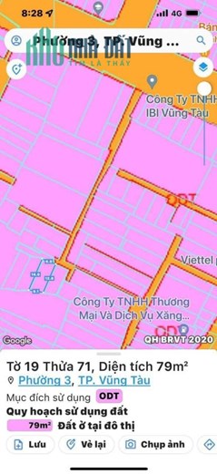 BÁN LÔ ĐẤT ĐỊA CHỈ 11/13 PHAN ĐĂNG LƯU - PHƯỜNG 3 - THÀNH PHỐ VŨNG TÀU