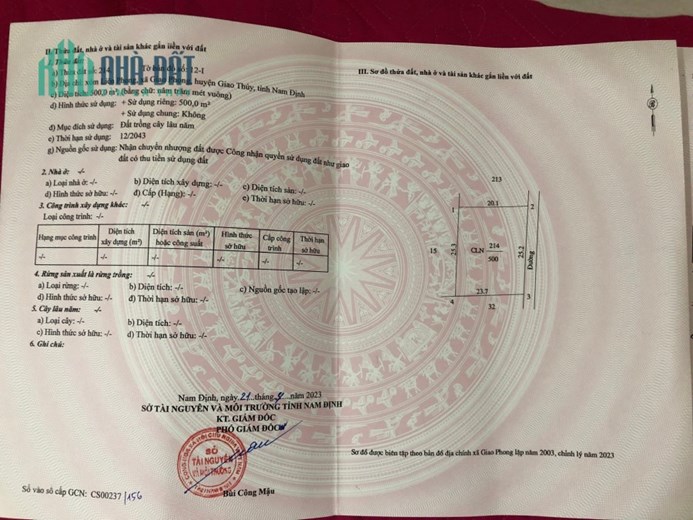 Cơ Hội Sở Hữu Ngay 500m2 Đất MT Giá Rẻ Đón Đầu KDL biển tại Nam Định