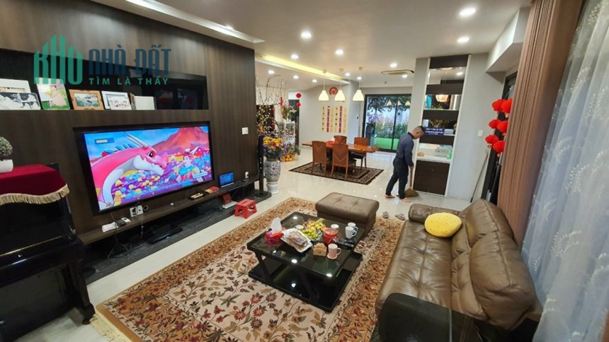 Bán căn biệt thự Sao Sáng, Lô góc: diện tích mặt tiền 11.7×22m( 245m2).