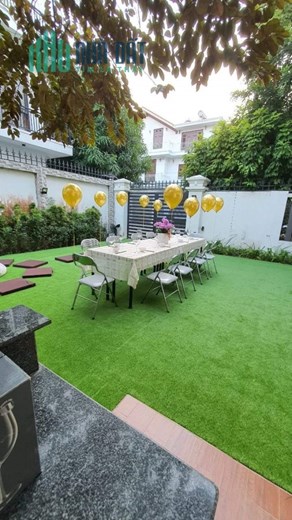 Bán căn biệt thự Sao Sáng, Lô góc: diện tích mặt tiền 11.7×22m( 245m2).