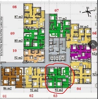 Chính chủ cho thuê căn hộ 03 tòa B chung cư viện khoa học hình sự 283 Khương Trung, Thanh Xuân, Hà