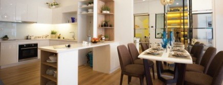 Căn hộ 65m2 - 2PN+2WC mặt tiền Lý Chiêu Hoàng Q6 giá 2tỷ4