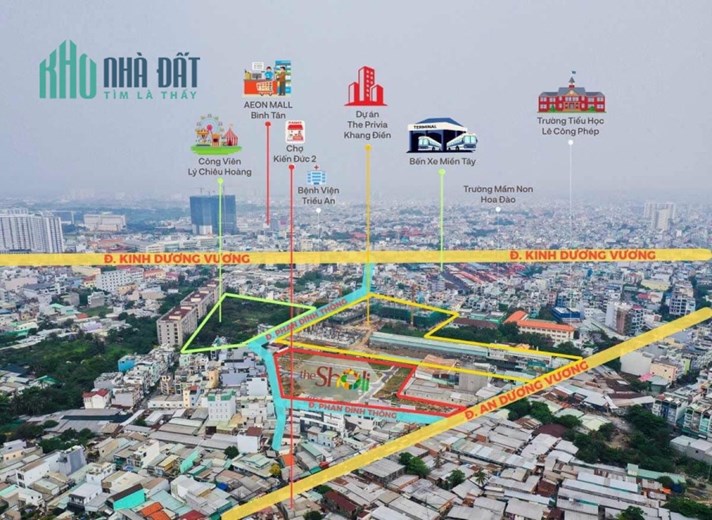 KHU TỔ HỢP NHÀ PHỐ THƯƠNG MẠI - THE SHOLI