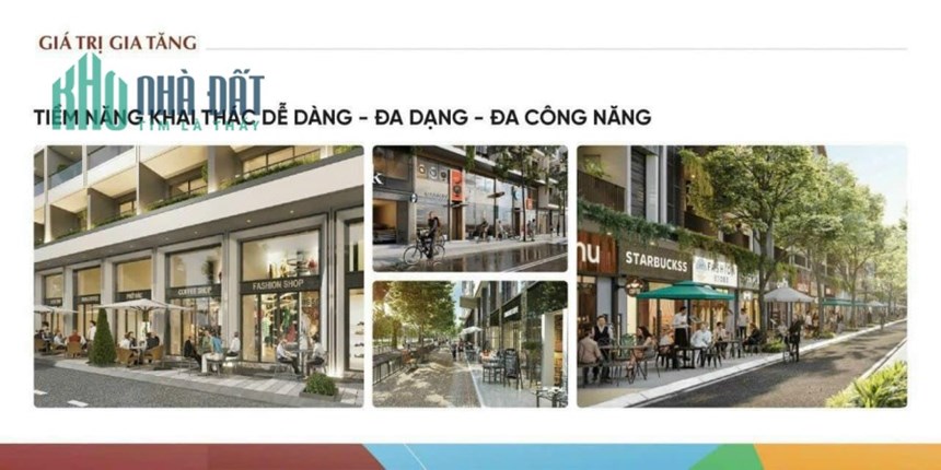 KHU TỔ HỢP NHÀ PHỐ THƯƠNG MẠI - THE SHOLI