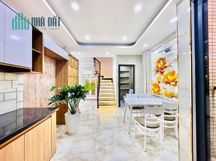 Hẻm 4m Thống Nhất,P15,Gò Vấp 45m2 nhà mới chỉ 4.96ty