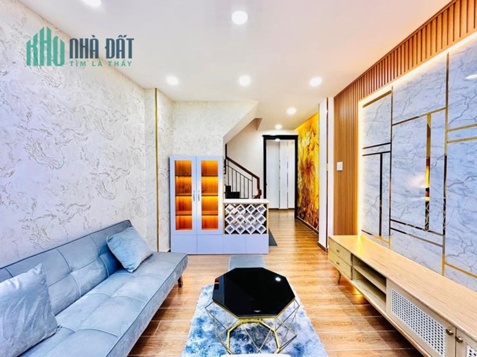 Hẻm 4m Thống Nhất,P15,Gò Vấp 45m2 nhà mới chỉ 4.96ty
