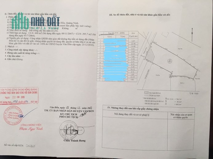 Đất nền Vân Đồn diện tích rộng 2033m2, gần sân bay, giá rẻ để đầu tư sinh lời