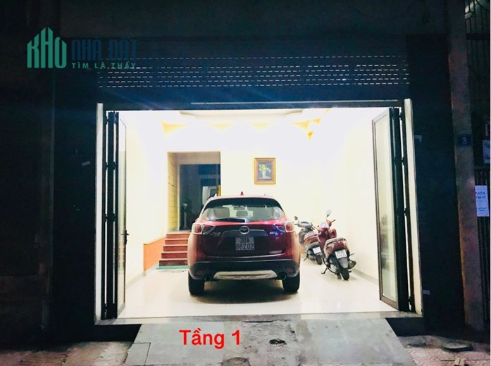 Cho thuê nhà 81m2 x 5 tầng, La Thành MT 6m oto vào