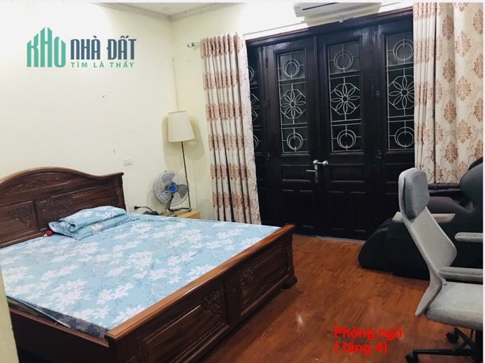 Cho thuê nhà 81m2 x 5 tầng, La Thành MT 6m oto vào