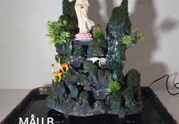 Tiểu cảnh nước chảy phong thủy Bonsai Nghệ Thuật Ấn Tượng đến từ sự kết hợp Nghệ thuật Bonsai và