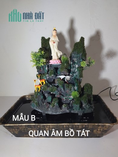 Tiểu cảnh nước chảy phong thủy Bonsai Nghệ Thuật Ấn Tượng đến từ sự kết hợp Nghệ thuật Bonsai và