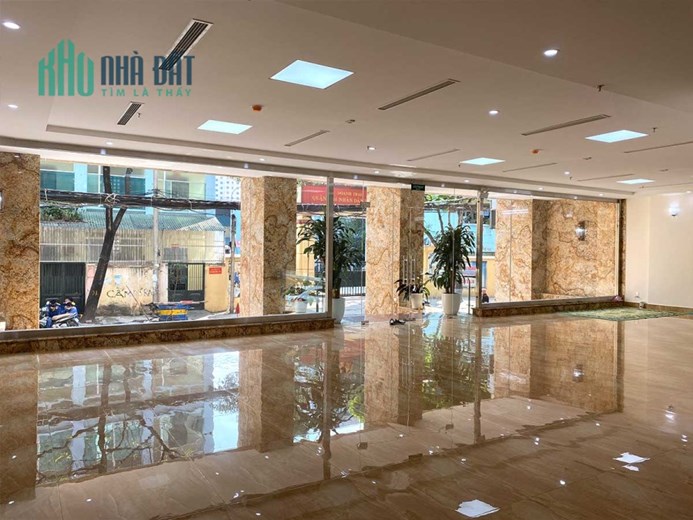 Bán Gấp Tòa Nhà Văn Phòng VIP 9 Tầng Mặt Phố Hoàng Ngân.Đang Cho Thuê 370tr/tháng. Giá 145 TỶ