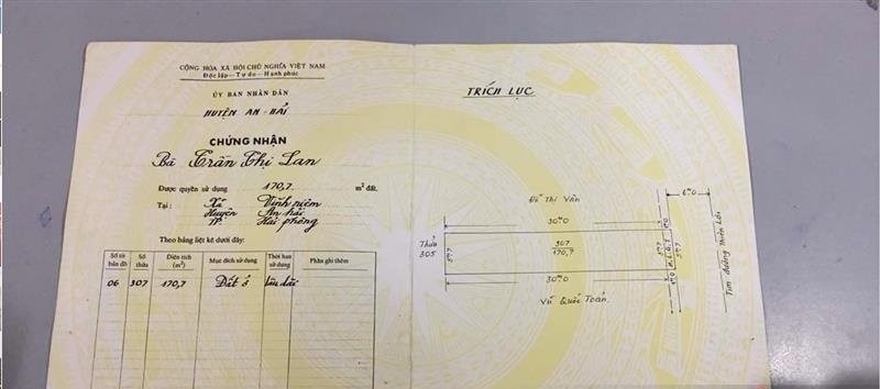 Bán nhà mặt đường Thiên Lôi, 170m, MT 5.7m, GIÁ 75 tr/m vị trí kinh doanh cực đẹp
