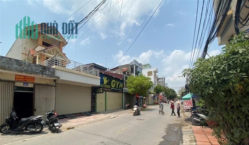 Bán nhà mặt đường Thiên Lôi, 170m, MT 5.7m, GIÁ 75 tr/m vị trí kinh doanh cực đẹp