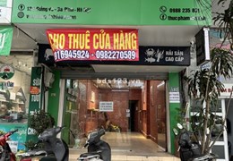 Cho thuê cửa hàng mặt phố Giảng Võ ngay ngã 5 Giảng Võ -Giang Văn Minh