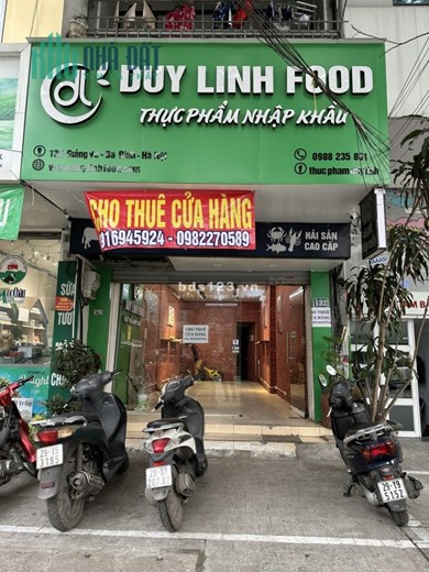 Cho thuê cửa hàng mặt phố Giảng Võ ngay ngã 5 Giảng Võ -Giang Văn Minh