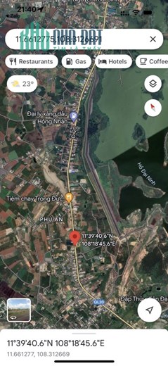 Bán đất mặt tiền QL 20, X.Phú Hội, Đức Trọng, Lâm Đồng
