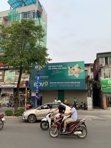 Cho thuê nhà mặt phố Thái Hà – Phố VIP Đống Đa, Diện tích 65m giá chào 50tr