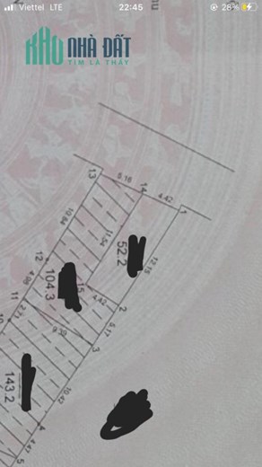 Rẻ quá ! đất phú diễn 52m đường rộng 8m vỉ hè 2m.