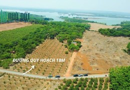 Chính chủ cần bán gấp lô đất view hồ 5x50 thổ cư 100m2 giá 270triệu