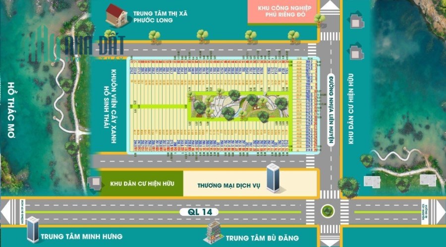 Chính chủ cần bán gấp lô đất view hồ 5x50 thổ cư 100m2 giá 270triệu