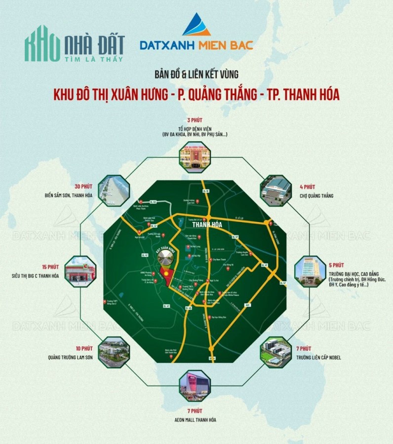 Bán nhà 4 tầng - Quảng Thắng - TPThanh Hóa giá 3 tỷ đường 20m nằm trong khu đô thị. rẻ hơn 40% so