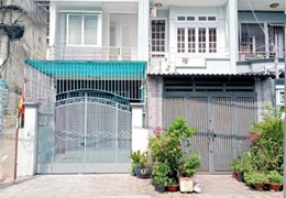 Nhà thuê 3 Tầng đường 266 Bùi Minh Trực P6Q8 - Giá : 15 Triệu