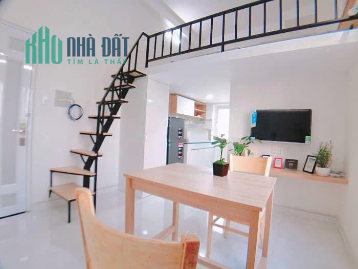 Cần Cho thuê lại phòng duplex cao cấp giá rẻ , full nội thất, có thang máy, hầm để xe
