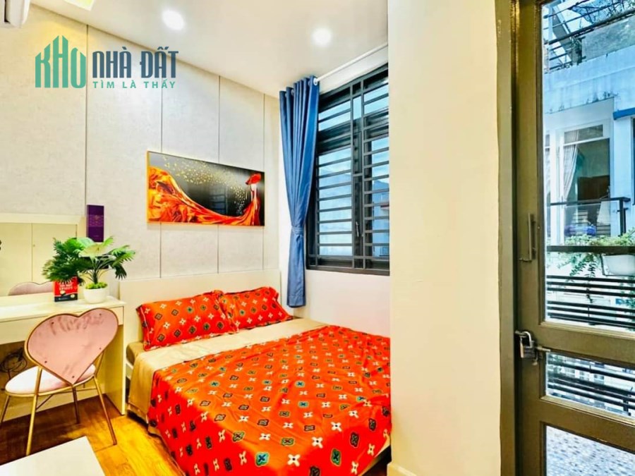 Siêu hiếm. Mặt tiền đường Hoa, 61m2 (5,2x12), Nhà mới 4 lầu, chỉ 12.3 tỷ, đang cho thuê 360tr/n