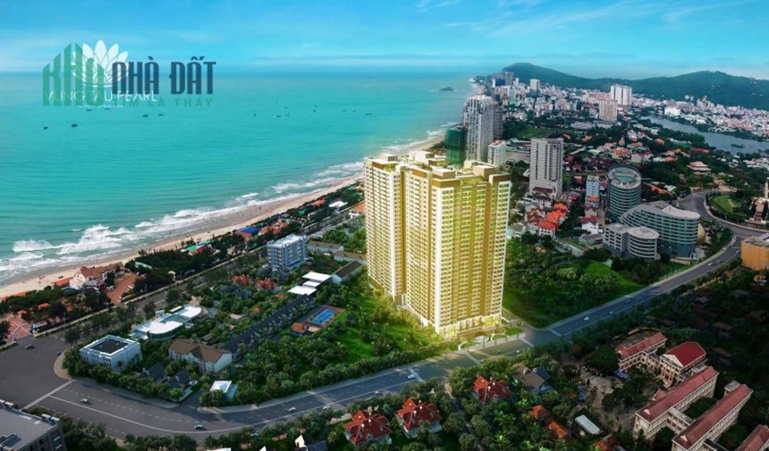 Chỉ với 1,3 tỷ,sở hữu căn hộ TT Tp-Vũng cách bãi sau Thuỳ Vân 100m. CK lên đến 18%/năm (*)