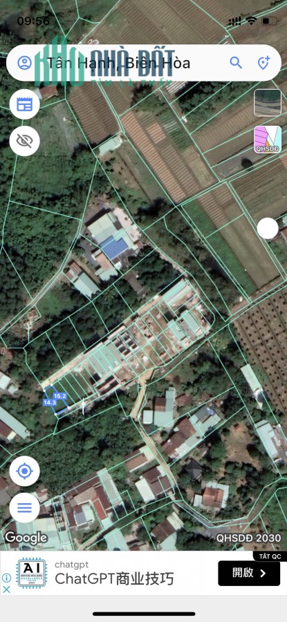 Bán đất Phạm Văn Diêu, Tân Hạnh, Biên Hòa: 95m2, giá 1,6 tỷ