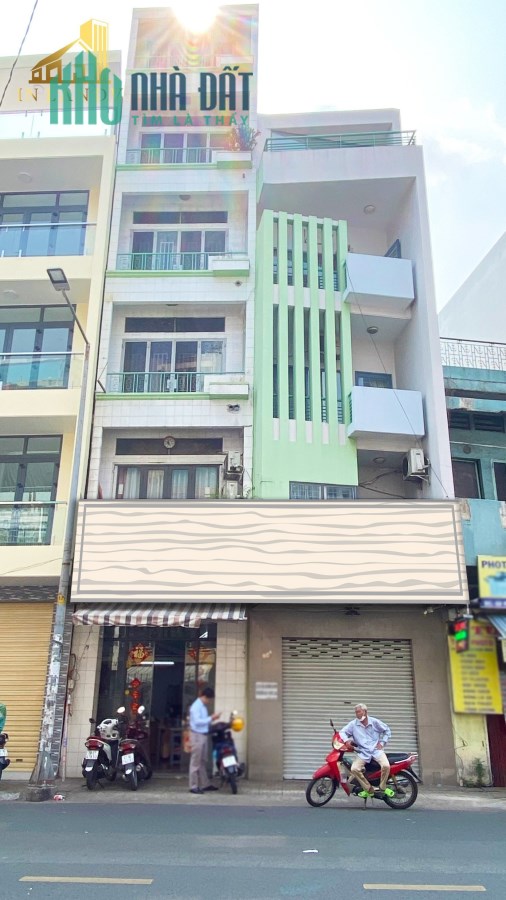 Cho thuê nhà, MBKD mặt tiền Q6-Phạm Đình Hổ (120tr)