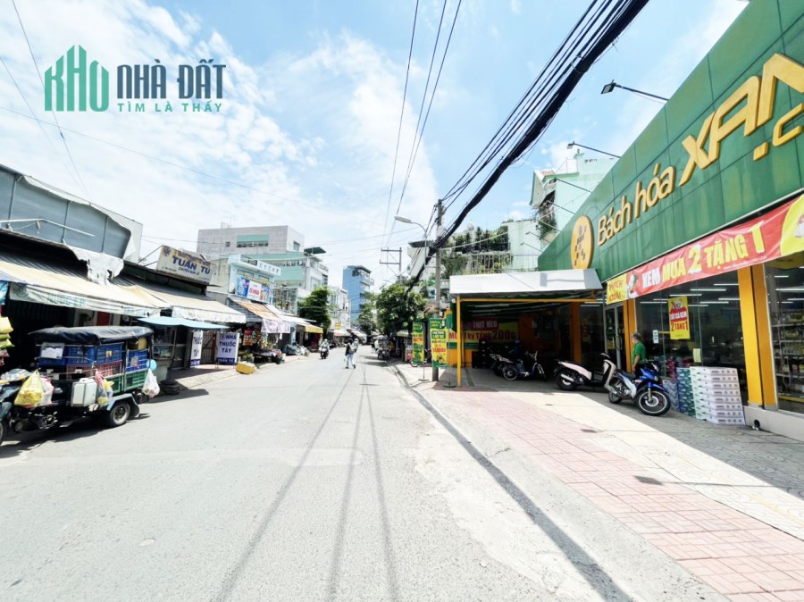 NGANG 8M - 135M2 - GỒM 14 PHÒNG TRỌ LUÔN FULL VÀ MẶT TIỀN KINH DOANH CAFE - THU NHẬP TRÊN 30