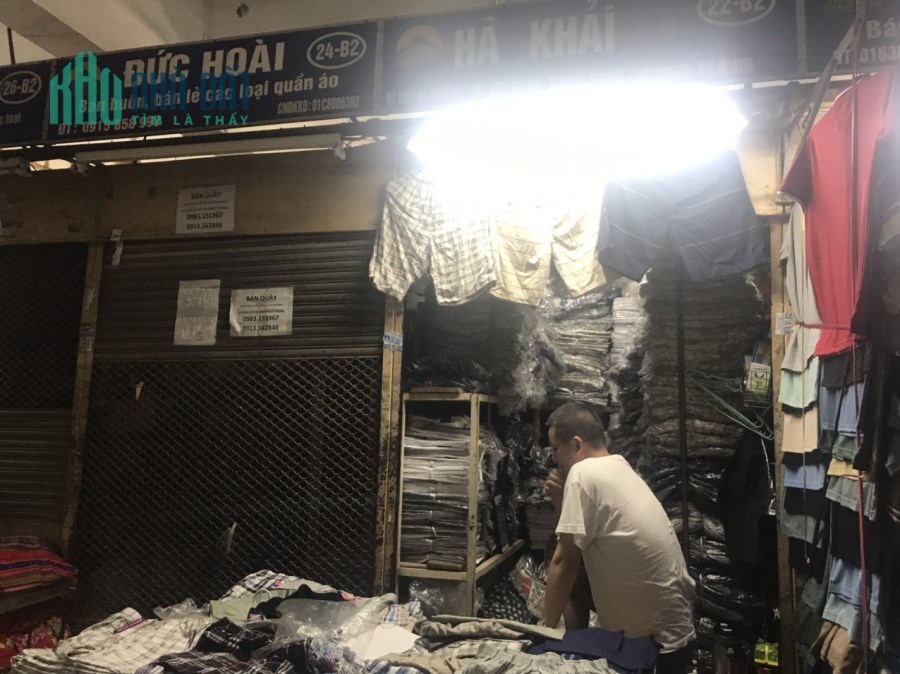 Bán quầy tại chợ Đồng Xuân, Hoàn Kiếm