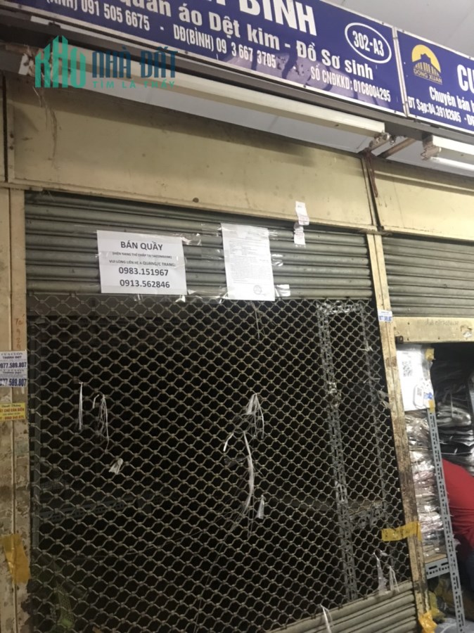 Bán quầy tại chợ Đồng Xuân, Hoàn Kiếm