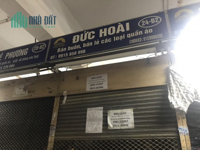 Bán quầy tại chợ Đồng Xuân, Hoàn Kiếm