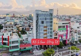 BÁN GẤP KS 5 SAO - NGAY HỒ ĐỐNG ĐA TP QUY NHƠN 20 X 15M, 10 TẦNG BTCT FULL NỘI THẤT CAO CẤP GIÁ CHỈ
