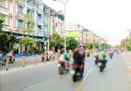 Nhà thuê 4 Tầng Mặt tiền Tạ Quang Bửu P5Q8 - Giá : 25 Triệu