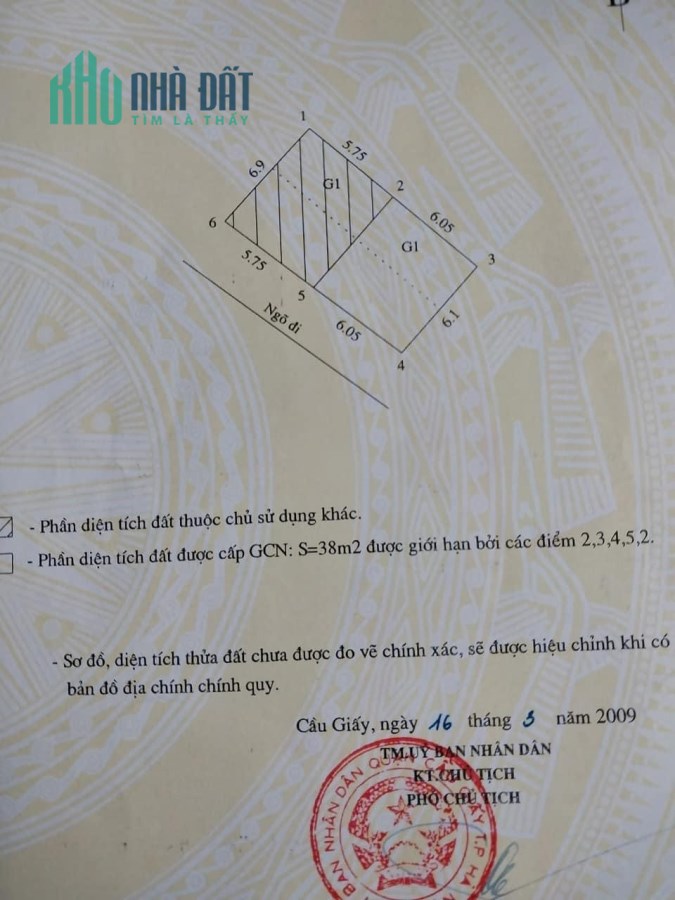BÁN NHÀ QUAN HOA – CẦU GIẤY, NGÕ 255, 38M2, 5M RA OTO DỪNG