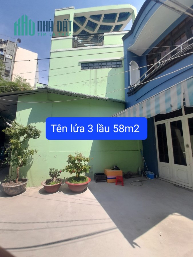 Giảm 300 còn 3 tỷ . Nhà 55m 3 lầu 704/ Tên Lửa Bình Trị Đông B