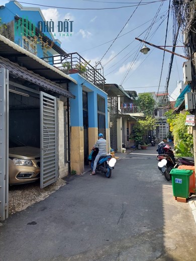 NHỈNH 2 TỶ 5 CÓ NHÀ 2T(40m2-2pn) HXH ĐỖ CỬA 6m hẻm thông GẦN TRƯỜNG TIỂU HỌC THÁI VĂN LUNG P.TAM